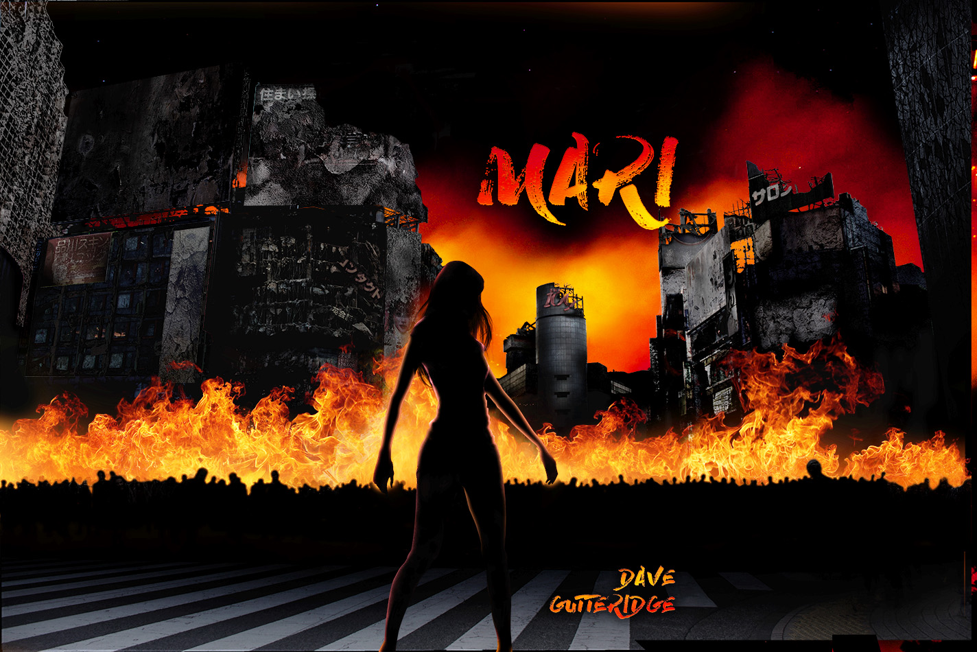 Cover of my book 'Mari'.